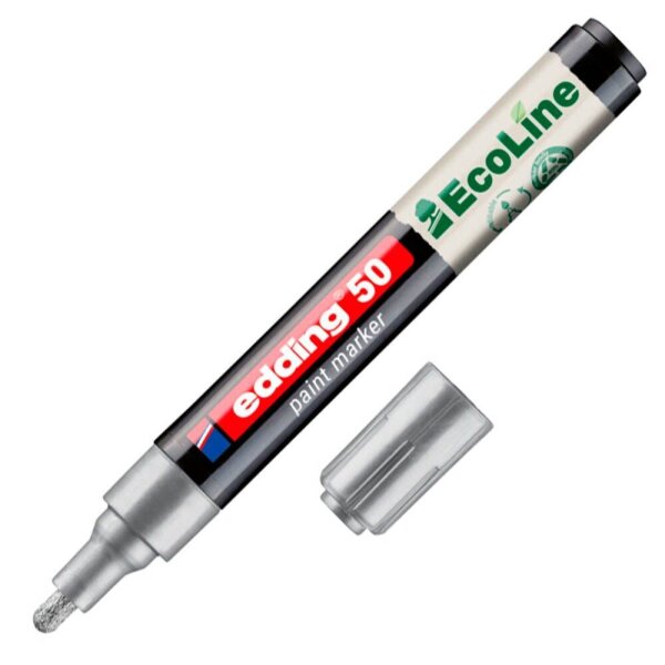 edding 50 EcoLine Lackmarker silber 2,0 - 3,0 mm, 1 St.