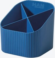 HAN Stiftehalter KARMA blau Polystyrol 4 Fächer 11,1...