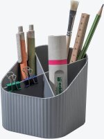 HAN Stiftehalter KARMA grau Polystyrol 4 Fächer 11,1...