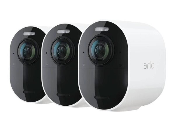 arlo Ultra 2 Spotlight 3er Set IP-Überwachungskamera weiß