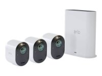 arlo Ultra 2 Spotlight 3er Set IP-Überwachungskamera weiß
