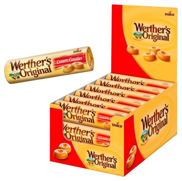 Werther’s® Original Stick Pack Bonbons 24x 50,0 g, 24 St.
