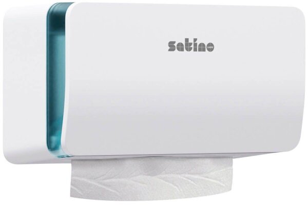 Satino Papierhandtuchspender HYGINITY PT3 System 333428 weiß Kunststoff, 1 St.
