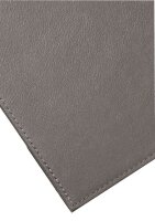 DURABLE Schreibtischunterlage graphit Leder 65,0 x 45,0 cm, 1 St.
