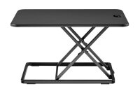 DIGITUS DA-90445 Ergonomischer Schreibtischaufsatz schwarz , 1 St.