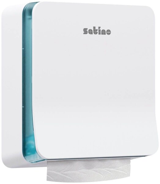 Satino Papierhandtuchspender HYGINITY S PT3 System 333402 weiß Kunststoff, 1 St.