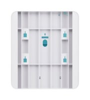 Satino Papierhandtuchspender HYGINITY Interfold S PT2 System 333412 weiß Kunststoff, 1 St.