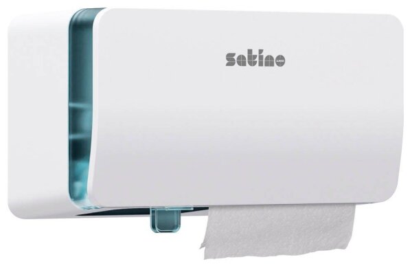Satino Toilettenpapierspender HYGINITY 333426 weiß Kunststoff, 1 St.