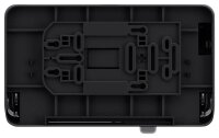 Satino Toilettenpapierspender HYGINITY MT1 System 333427 schwarz Kunststoff, 1 St.