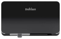 Satino Toilettenpapierspender HYGINITY MT1 System 333427 schwarz Kunststoff, 1 St.