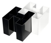 HAN Stiftehalter BRAVO schwarz Kunststoff 5 Fächer...