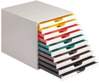 DURABLE Schubladenbox VARICOLOR®  weiß mit...