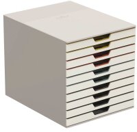 DURABLE Schubladenbox VARICOLOR®  weiß mit...