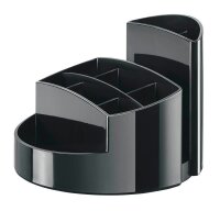 HAN Stiftehalter RONDO schwarz Polystyrol 9 Fächer...