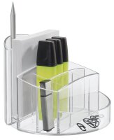 HAN Stiftehalter RONDO transparent Polystyrol 9...