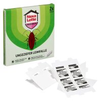 Nexa Lotte® Ungeziefer-Klebefallen weiß, 2 St.