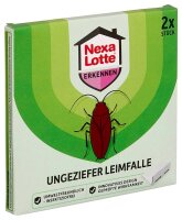 Nexa Lotte® Ungeziefer-Klebefallen weiß, 2 St.