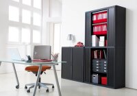 PAPERFLOW easyOffice Rollladenschrank schwarz ohne...
