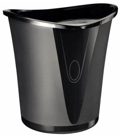 LEITZ Allura Papierkorb 18,0 l schwarz, 1 St.
