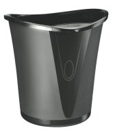LEITZ Allura Papierkorb 18,0 l schwarz, 1 St.