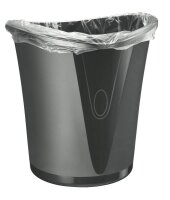 LEITZ Allura Papierkorb 18,0 l schwarz, 1 St.