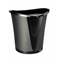 LEITZ Allura Papierkorb 18,0 l schwarz, 1 St.
