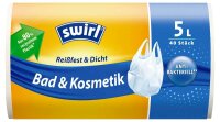 swirl® Kosmetikbeutel 3290 5,0 l weiß, 40 St.