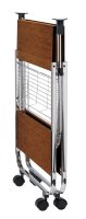 WENKO Servierwagen Dinett Deluxe braun 68,0 x 40,6 x 70,0 cm