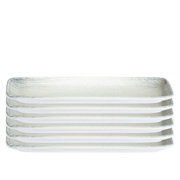 ID Fine Teller Brezza Quadro blau/grau 11,0 cm, 6 St.  ( 20004-151630 )