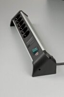 brennenstuhl Alu-Office-Line 6-fach Steckdosenleiste mit...