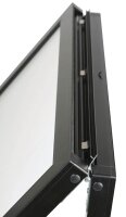 update displays Kundenstopper Slide In schwarz DIN A1 2...