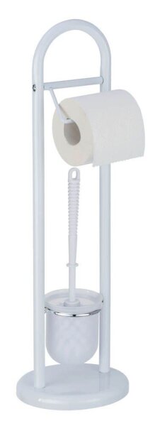 WENKO WC-Garnitur Siena weiß Metall, 1 St.
