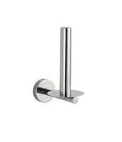 WENKO Toilettenpapierhalter Bosio silber, glänzend,...
