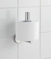 WENKO Toilettenpapierhalter Bosio silber, glänzend, 1 St.