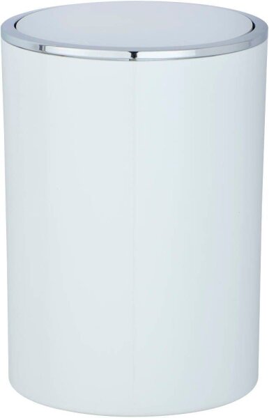 WENKO Inca Kosmetikeimer 5,0 l weiß, 1 St.