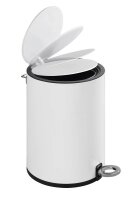 WENKO Monza Kosmetikeimer 3,0 l weiß, 1 St.