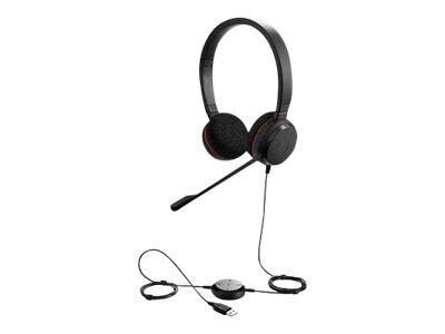 Jabra Evolve 20 MS Stereo Duo USB-Headset schwarz