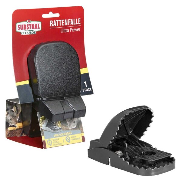 SUBSTRAL® Celaflor® Rattenfalle Ultra Power schwarz, 1 St.