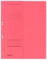 LEITZ Ösenhefter 3740 Karton rot DIN A4, halber Deckel, 1 St.
