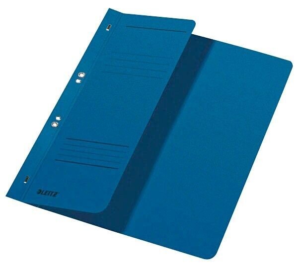LEITZ Ösenhefter 3740 Karton blau DIN A4, halber Deckel, 1 St.