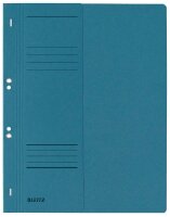 LEITZ Ösenhefter 3740 Karton blau DIN A4, halber Deckel, 1 St.
