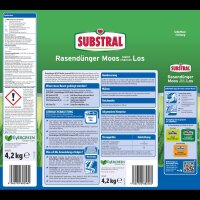 SUBSTRAL® MOOS bleibt chancenLOS Rasendünger 4,2 kg