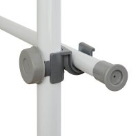 WENKO Teleskop-Garderobe Herkules 50610100 grau Metall 75,0 - 120,0 x 165,0 - 300,0 cm, 1 St.