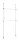 WENKO Teleskop-Garderobe Herkules 50610100 grau Metall 75,0 - 120,0 x 165,0 - 300,0 cm, 1 St.