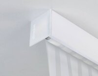 WENKO Duschrollo weiß, grau 128,0 x 240,0 cm