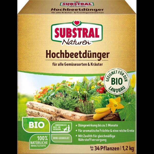 SUBSTRAL® Naturen® Bio Gemüsedünger 1,2 kg