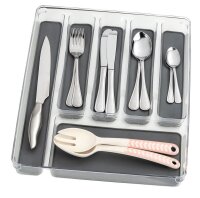 WENKO Besteckkasten transparent 1 St.
