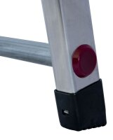 KRAUSE Stehleiter einseitig CORDA silber 7 Stufen, H: 220,0 cm