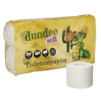 dundee Toilettenpapier soft 4-lagig, 8 Rollen