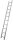 KRAUSE Anlegeleiter CORDA silber 10 Sprossen, H: 280,0 cm